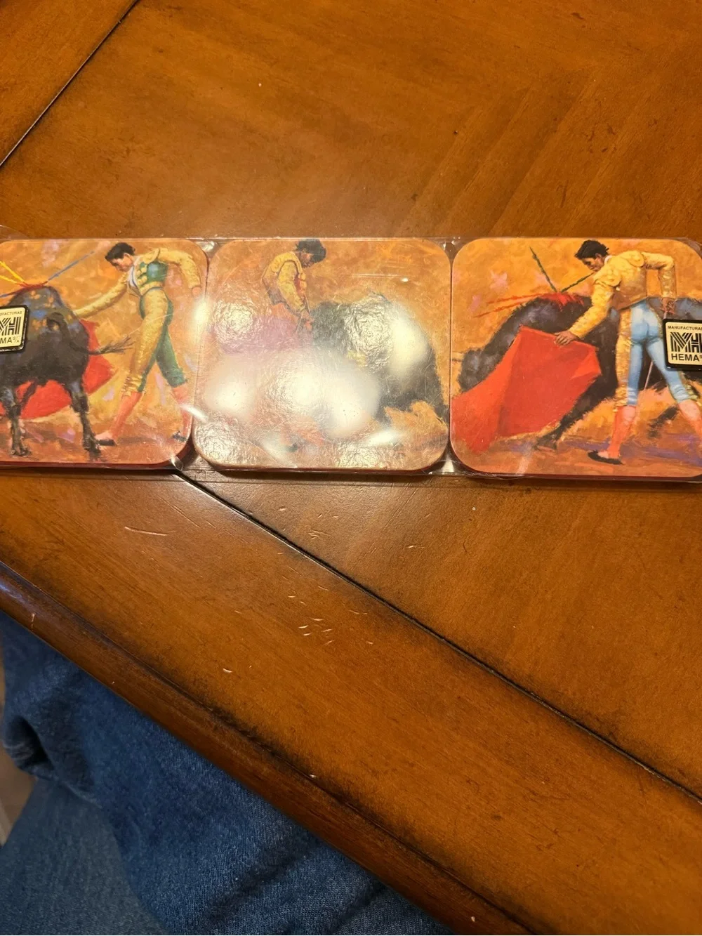 Drink Coasters Set New Souvenir from Spain Matador Coasters